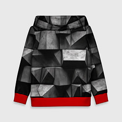 Детская толстовка Обман зрения и каменные плиты