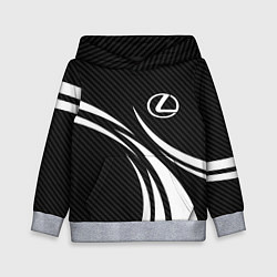 Детская толстовка Lexus - carbon line