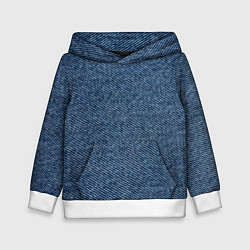 Детская толстовка Текстура джинсы