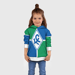 Толстовка-худи детская Самарские крылья советов, цвет: 3D-белый — фото 2