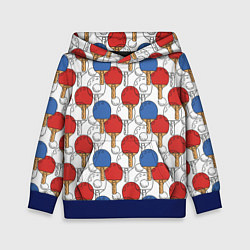 Детская толстовка Настольный теннис - ракетки