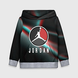 Толстовка-худи детская Nba jordan sport, цвет: 3D-меланж