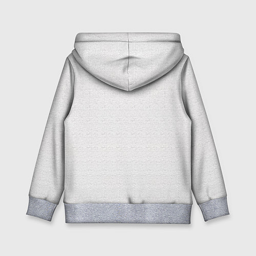 Детская толстовка Сова желтоглазая с разноцветными перьями / 3D-Меланж – фото 2