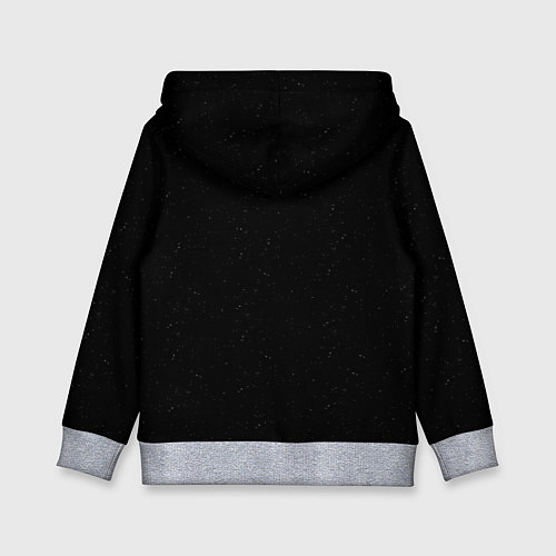 Детская толстовка Галактика в лампе / 3D-Меланж – фото 2