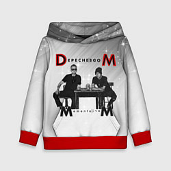 Толстовка-худи детская Depeche Mode - Mememto Mori Dave and Martin, цвет: 3D-красный