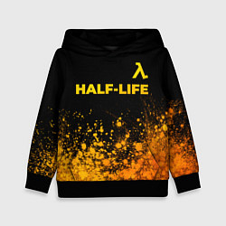 Детская толстовка Half-Life - gold gradient посередине