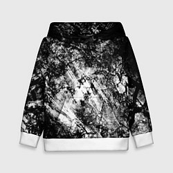 Детская толстовка Зимний лес узоры