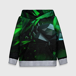 Детская толстовка Гармония зеленого хаоса