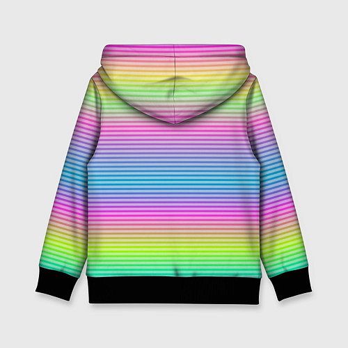 Детская толстовка Медвежонок Лил Пип / 3D-Черный – фото 2