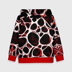 Детская толстовка Красная морская волна