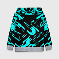 Детская толстовка Айзек стиль неоновый броня