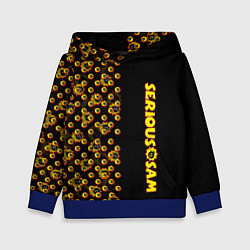 Детская толстовка Serious Sam pattern game