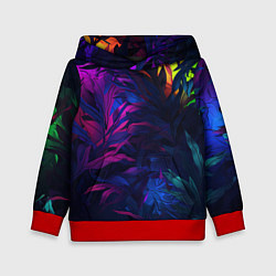 Детская толстовка Абстрактный камуфляж в кислотных абстрактных пятна