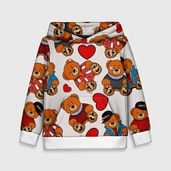 Детская толстовка Медведи - персонажи из Слово пацана