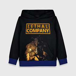 Толстовка-худи детская Lethal Company, цвет: 3D-синий