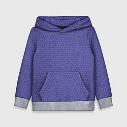 Детская толстовка Текстура однотонный сиреневый