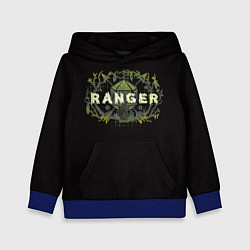 Толстовка-худи детская Ranger - DnD, цвет: 3D-синий