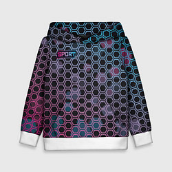 Детская толстовка Sport шестигранники