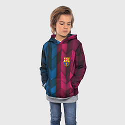 Толстовка-худи детская Real Madrid sport uniform, цвет: 3D-меланж — фото 2