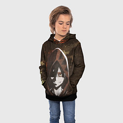 Толстовка-худи детская Зак Фостер из Ангела кровопролития, цвет: 3D-черный — фото 2