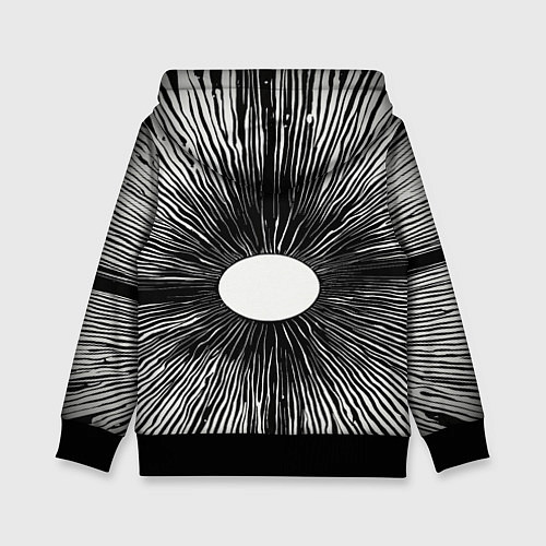 Детская толстовка Поглощение / 3D-Черный – фото 2