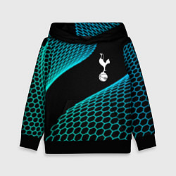 Толстовка-худи детская Tottenham football net, цвет: 3D-черный