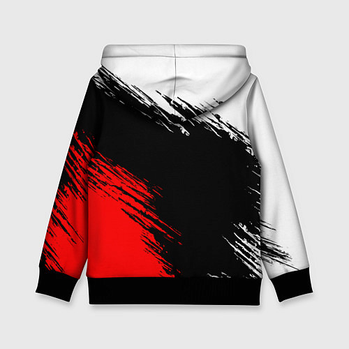 Детская толстовка Самурай лого - киберпанк 2077 / 3D-Черный – фото 2