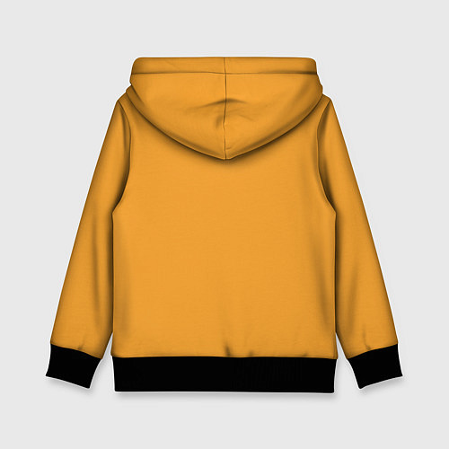 Детская толстовка Zebra head / 3D-Черный – фото 2