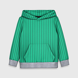 Детская толстовка Зелёный Крайола полосатый