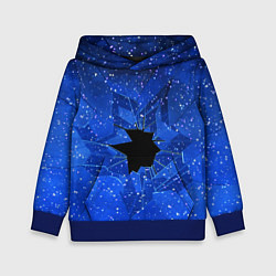 Детская толстовка Расколотое стекло - звездное небо