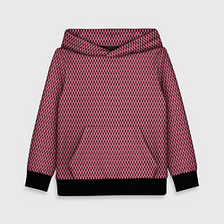 Детская толстовка Розовый имитация сетки паттерн