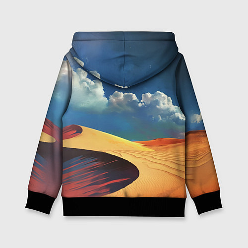 Детская толстовка Sands - Dune / 3D-Черный – фото 2