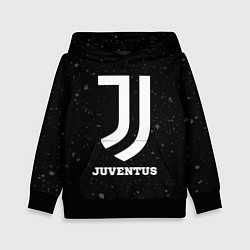 Толстовка-худи детская Juventus sport на темном фоне, цвет: 3D-черный