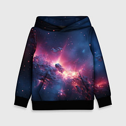 Детская толстовка Взрыв в космосе