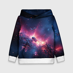 Детская толстовка Взрыв в космосе