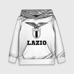 Толстовка-худи детская Lazio sport на светлом фоне, цвет: 3D-белый