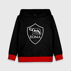 Толстовка-худи детская Roma sport fc club, цвет: 3D-красный
