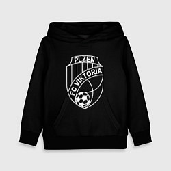 Толстовка-худи детская Viktoria fc club sport, цвет: 3D-черный