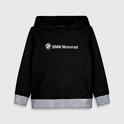 Толстовка-худи детская Bmw logo, цвет: 3D-меланж