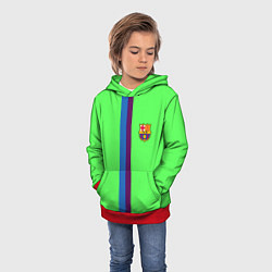 Толстовка-худи детская Barcelona fc sport line, цвет: 3D-красный — фото 2