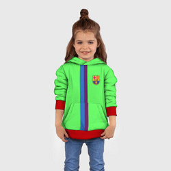 Толстовка-худи детская Barcelona fc sport line, цвет: 3D-красный — фото 2
