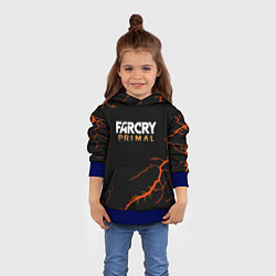 Толстовка-худи детская Farcry storm, цвет: 3D-синий — фото 2