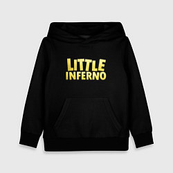 Толстовка-худи детская Little Inferno roglike, цвет: 3D-черный