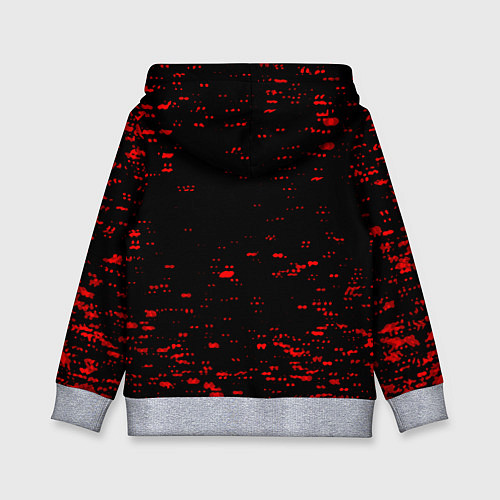 Детская толстовка Among us текстура краски / 3D-Меланж – фото 2