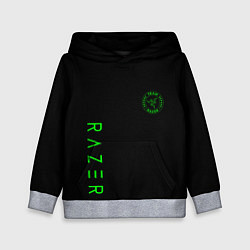 Толстовка-худи детская Razer brend game, цвет: 3D-меланж