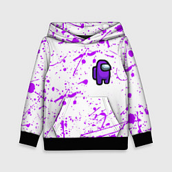 Детская толстовка Among us neon colors game