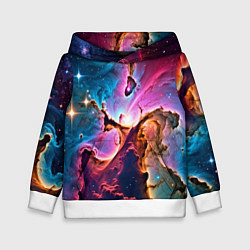 Детская толстовка Космос и сияние звезд