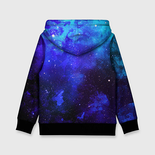 Детская толстовка Detroit become human space / 3D-Черный – фото 2