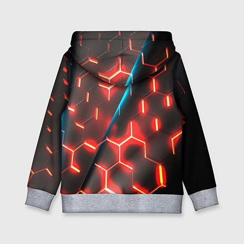 Детская толстовка PUBG соты броня / 3D-Меланж – фото 2