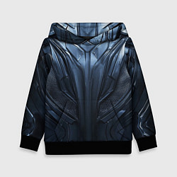 Детская толстовка Металлический карбон